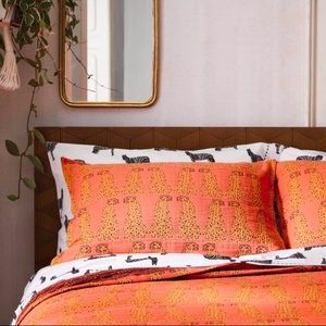 Opalhouse Leopard Matelasse Standard Shams